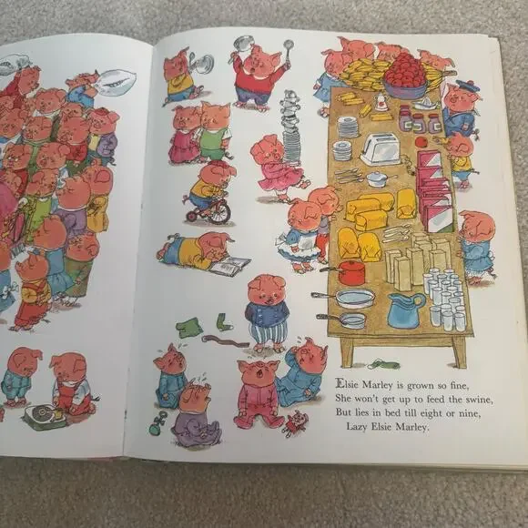 Vintage Richard Scarry Best Mother Goose Ever Classic Children’s Book - Picture 7 of 9